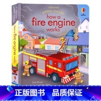消防车的工作原理 [正版]Usborne出品 直升机的工作原理 英文原版绘本 Peep Inside How A hel