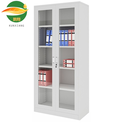 鹍翔通体玻璃门档案柜0.8MM/台