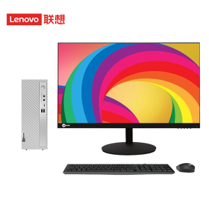 联想(Lenovo)天逸510S 个人商务台式机电脑整机 (i5-13400 16G 1T机械+512G SSD wifi6 win11 键鼠 三年上门)配21.45英寸显示器