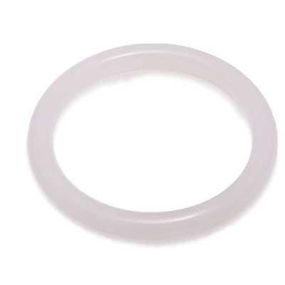 梦克拉 Mkela 白玛瑙圆柱手镯 平安 水润透亮女款 手镯 玛瑙 女士 玉髓玛瑙