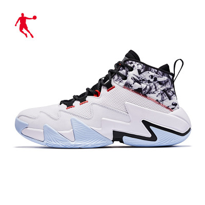 乔丹男鞋破影2代篮球鞋2021夏季新款高帮网面透气球鞋运动鞋鞋子
