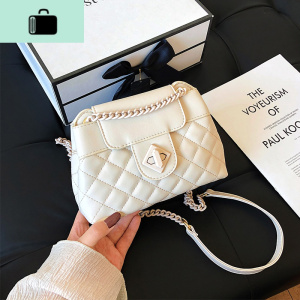 网红小包包女包2020夏季新款潮气质百搭菱格链条包时尚单肩斜挎包NEW LAKE女士单肩包