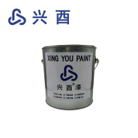 兴酉 聚氨酯耐油漆 桔红色3KG 桶