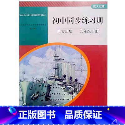 初中同步练习册 世界历史 九年级下初中同步练习册 世界历史 九年 初中通用 [正版]配人教版初中同步练习册世界历史九年级