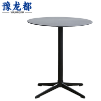 豫龙都圆桌铁艺张