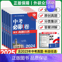 语文[全国版] 全国通用 [正版]2025中考必刷卷真题试卷全套九年级数学语文英语物理化学地理生物历史道德与法治全国版初