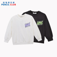 [1件3折]铅笔俱乐部童装2025秋装新款男童卫衣中大童圆领上衣儿童百搭长袖T恤