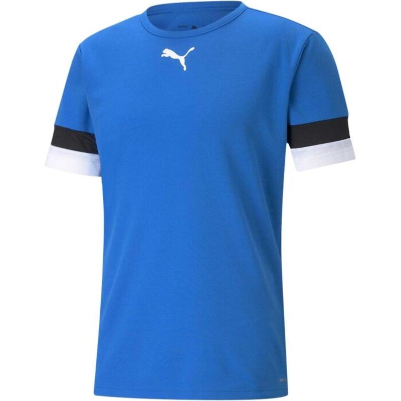 彪马(Puma)耐穿透气足球训练T恤男款Puma TEAMRISE运动比赛服