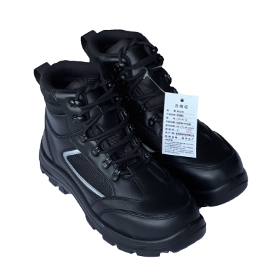 劳保鞋柔软休闲款工作鞋高帮头层牛皮软透内里羊毛气工地劳保鞋