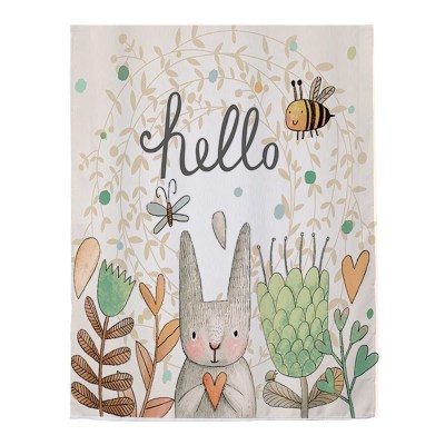 家柏饰(CORATED)窗帘免打孔安装遮光宿舍学生卧室简易出租房用出租屋魔术贴小窗帘 爱心小兔 宽1.0X高1.5一片