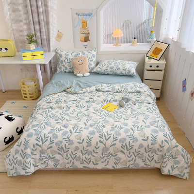 A类水洗双层纱大豆被