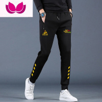 七斓裤子男夏季冰丝薄款男士卫裤休闲裤男裤束脚长裤2023年新款运动裤