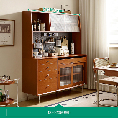 全友家居 后现代古典餐边柜客厅餐厅隔断柜多功能餐边展示柜