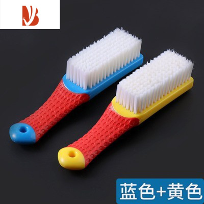 三维工匠鞋刷子家用洗衣刷不伤鞋软毛鞋刷鞋子器洗鞋专用刷子长柄衣服刷