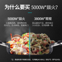 帅康(sacon)嵌入式燃气灶钢化玻璃一级能效台嵌两用燃气灶JZT-E5-76C 天然气